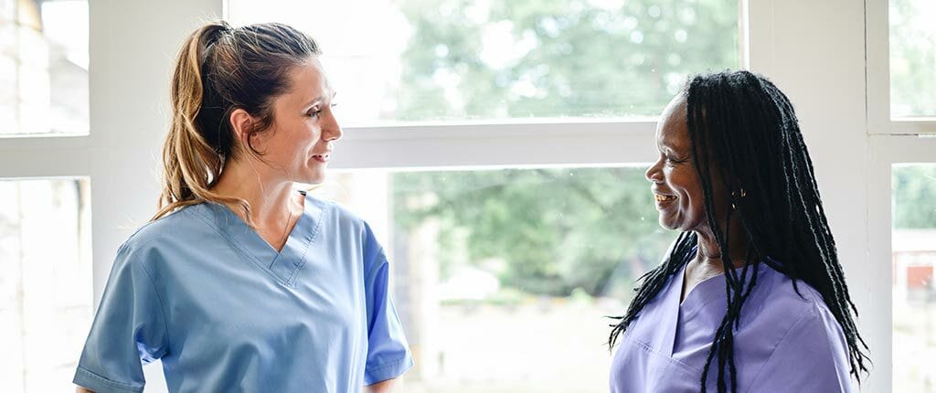 Nurses Chatting